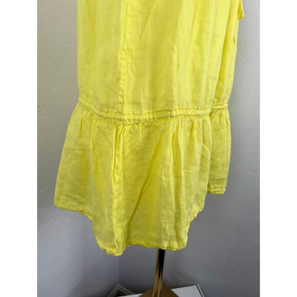 J. CREW Yellow Linen Sundress (Womens Size: Medium) - Picture 5 of 11